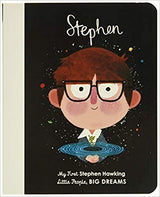 A My First Little People, Big Dreams Series (Various Titles) book with the title stephen and his little big dreams.