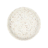 Terrazzo Round Tray in Seashell by ZAKKIA | Sealed Decor Tray