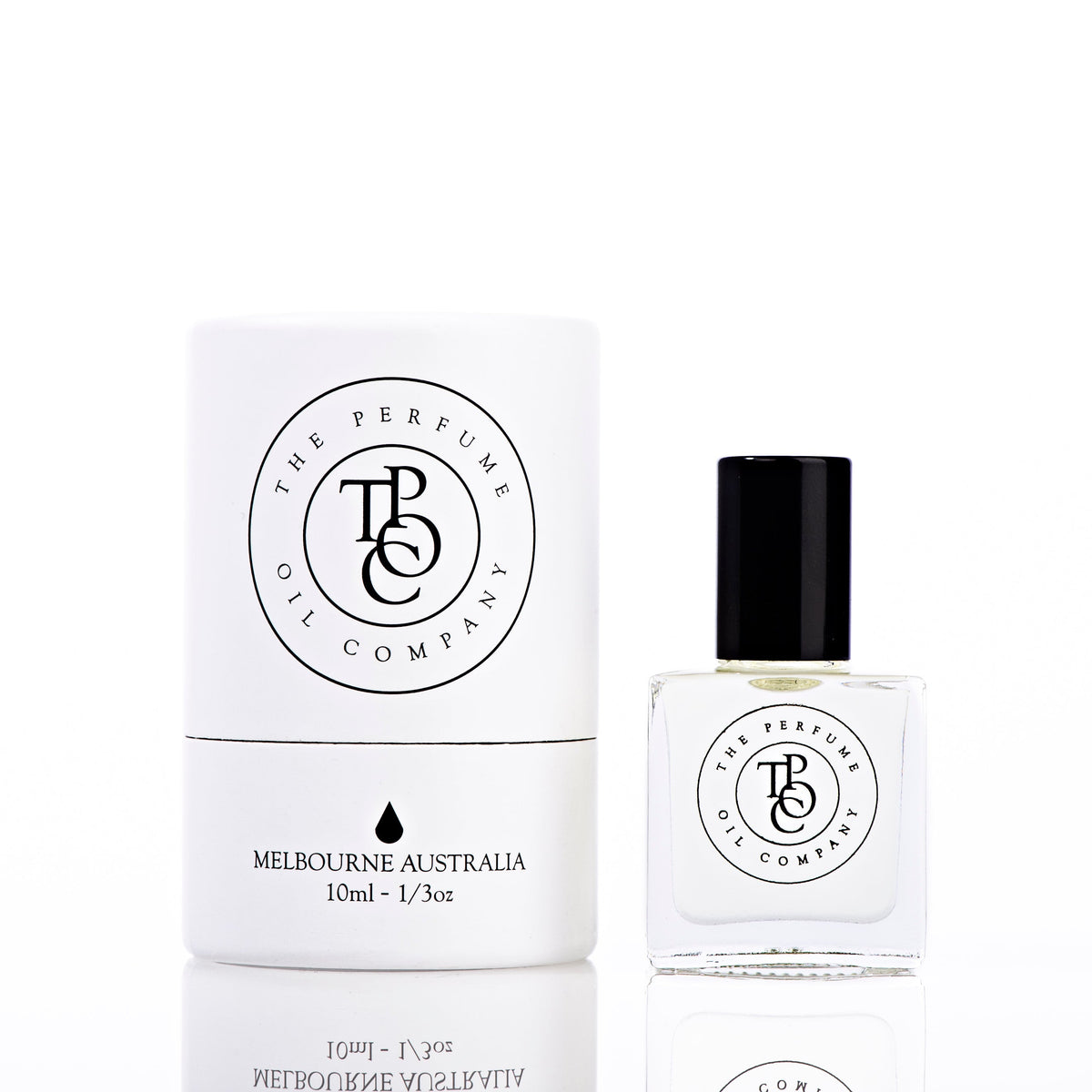 A FIVE fragrance collection featuring perfume oils in a box by The Perfume Oil Company, inspired by Number 05 (CC).
