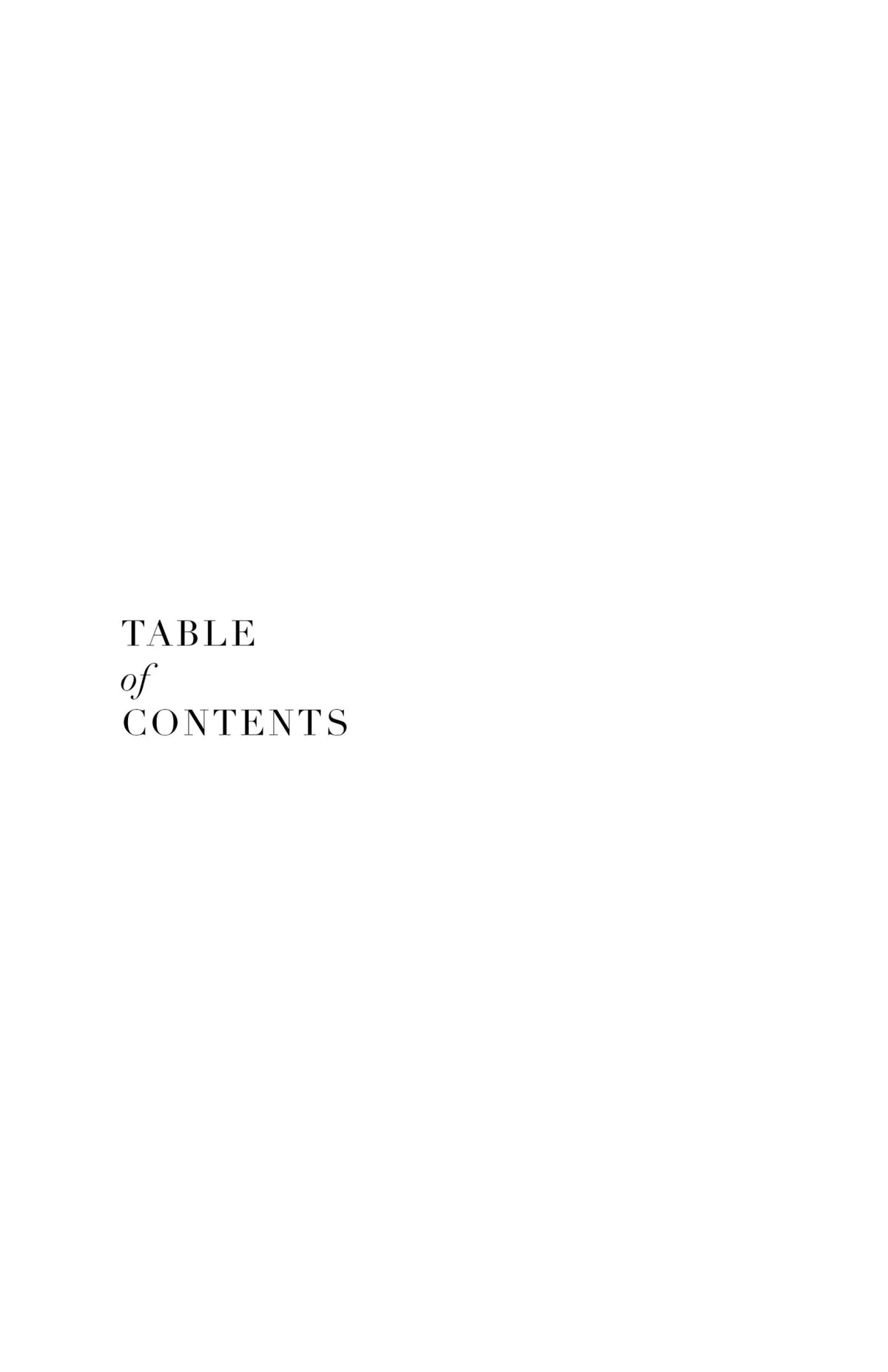 When You're Ready, This Is How You Heal table of contents title page