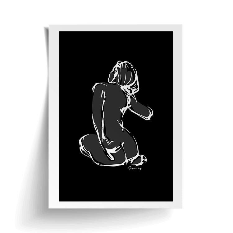 Young and Restless Print Black | Papier HQ