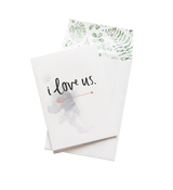 Emma Kate Co's I Love Us greeting card collection.