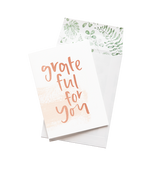 Grateful for You // Greeting Card