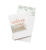 Welcome To The World // Greeting Card