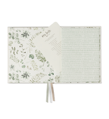 A Little Dreamer | Baby Journal in sage green color, perfect for gifting, and ideal for nursery use.