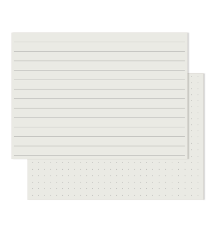 [BIGGER] Note Taker | A6 Sticky Note Set | Pack of Two