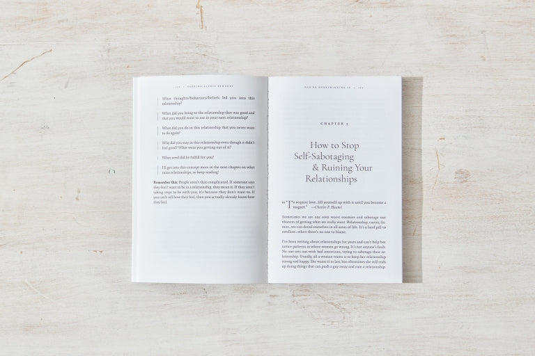 Book open to a chapter spread on timber