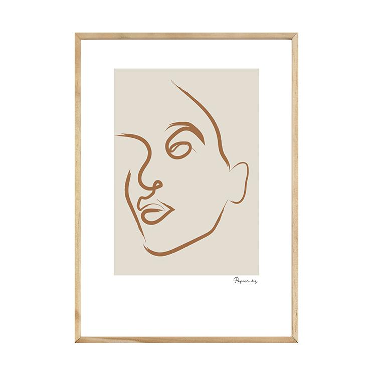 Miri Print Natural | Papier HQ