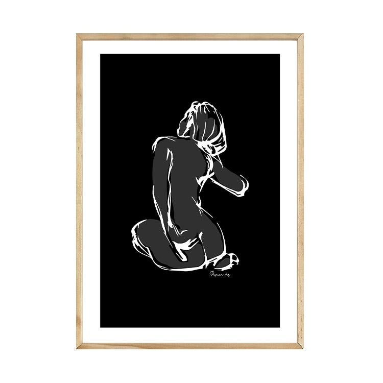 Young and Restless Print Black | Papier HQ
