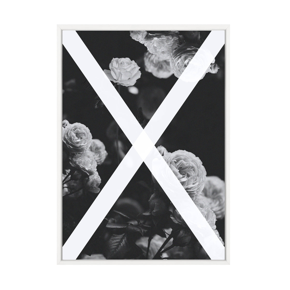Alchemy print in a white frame