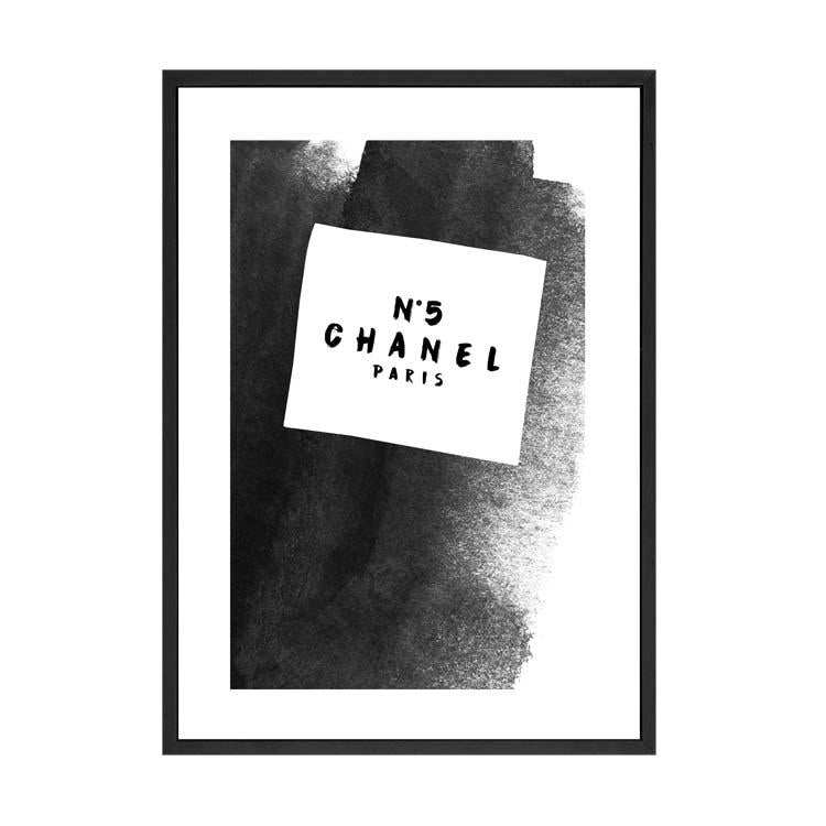 Watercolour Chanel Print | Papier HQ
