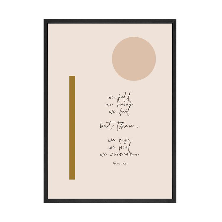 We Overcome Print | Papier HQ