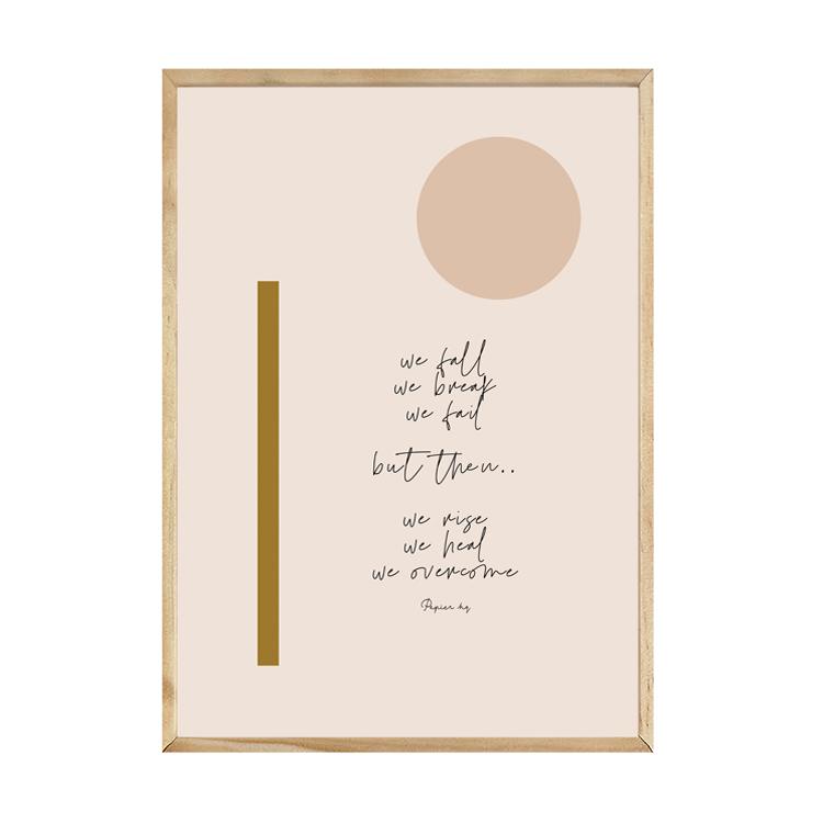 We Overcome Print | Papier HQ