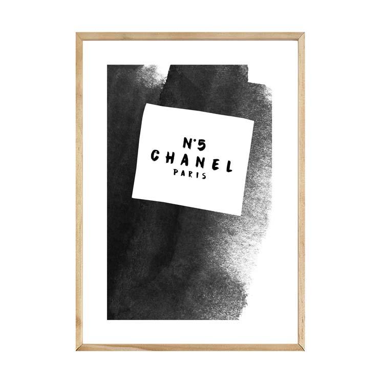 Watercolour Chanel Print | Papier HQ