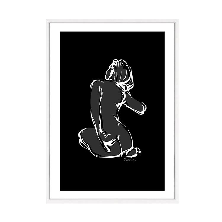 Young and Restless Print Black | Papier HQ