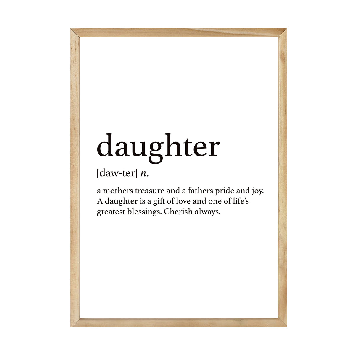 Daughter Print | Papier HQ