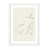PAPIER HQ | NAKED SILHOUETTE NATURAL PRINT