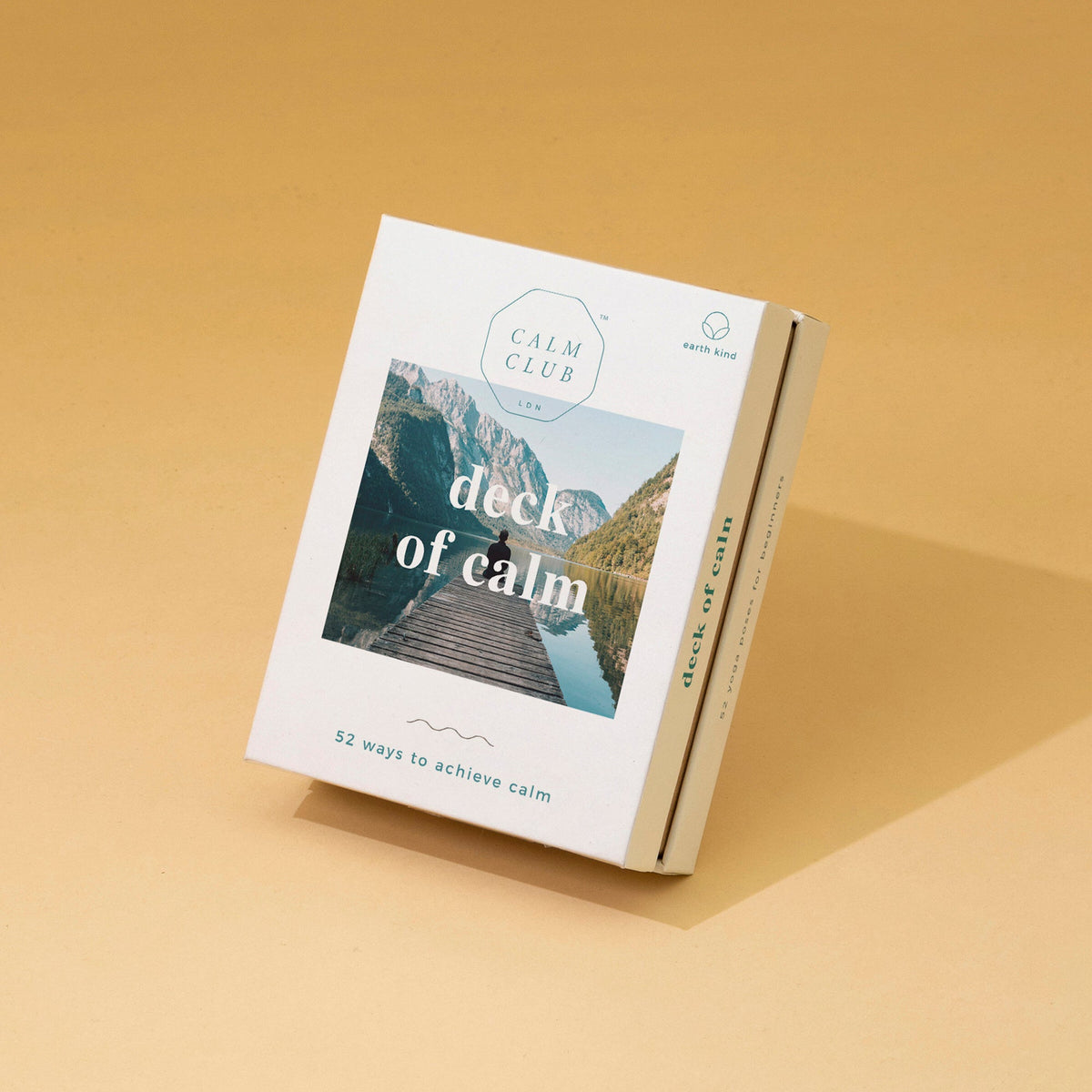 Calm Club Deck of Calm box, front view