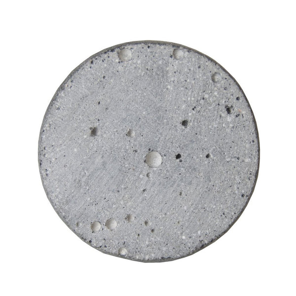 A Zakkia Concrete Knob for kitchen cabinets and drawers.