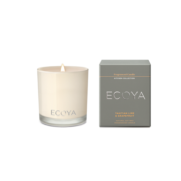 Ecoya Kitchen Maisy Jar Candle, perfect for home fragrance and gifting, displayed in a box.