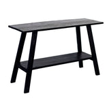 Rustico Reclaimed Teak Console - Black