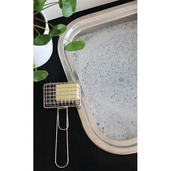 Florence Stainless Steel Soap Cage – Eco Dish & Laundry Soap Shaker