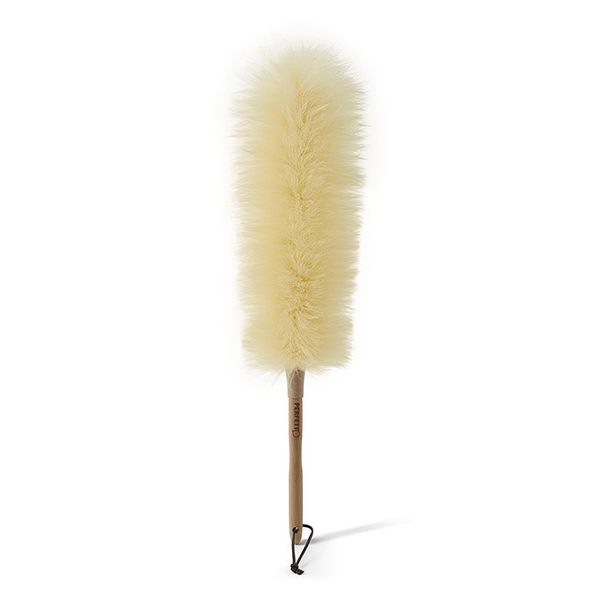 A large Florence Lambs Wool Duster - Med for dusting.