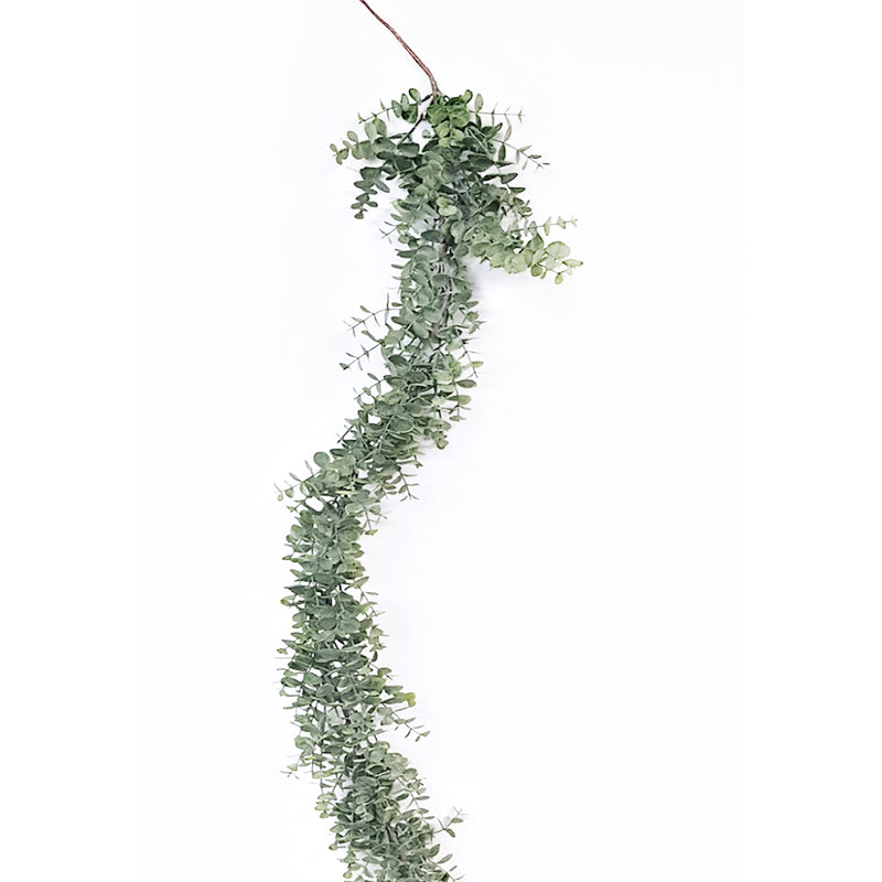 Artificial Flora's Eucalyptus Garland 1.8m with realistic plants on a white background.