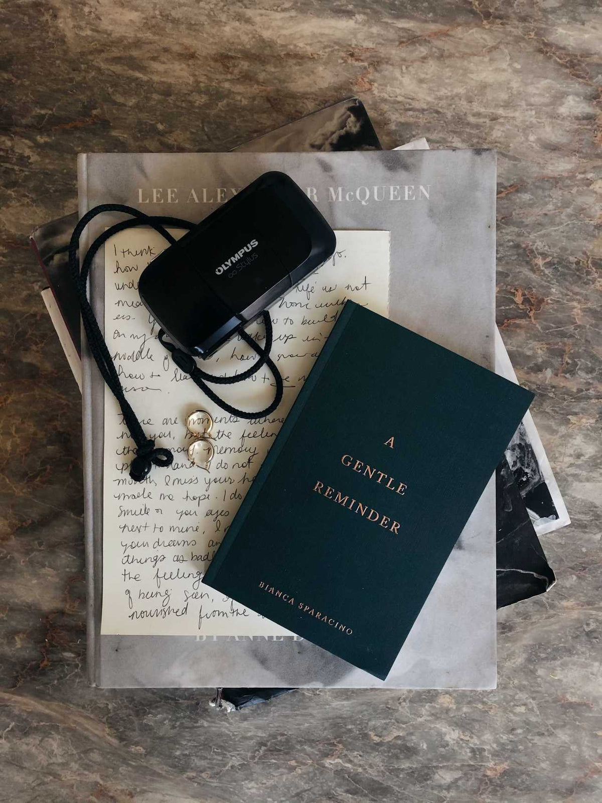 Back cover of A Gentle Reminder by Bianca Sparacino