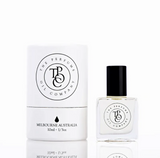 Gypsy roll-on perfume oil with gift box, unisex woody aromatic scent inspired by Gypsy Water, from Flux Boutique