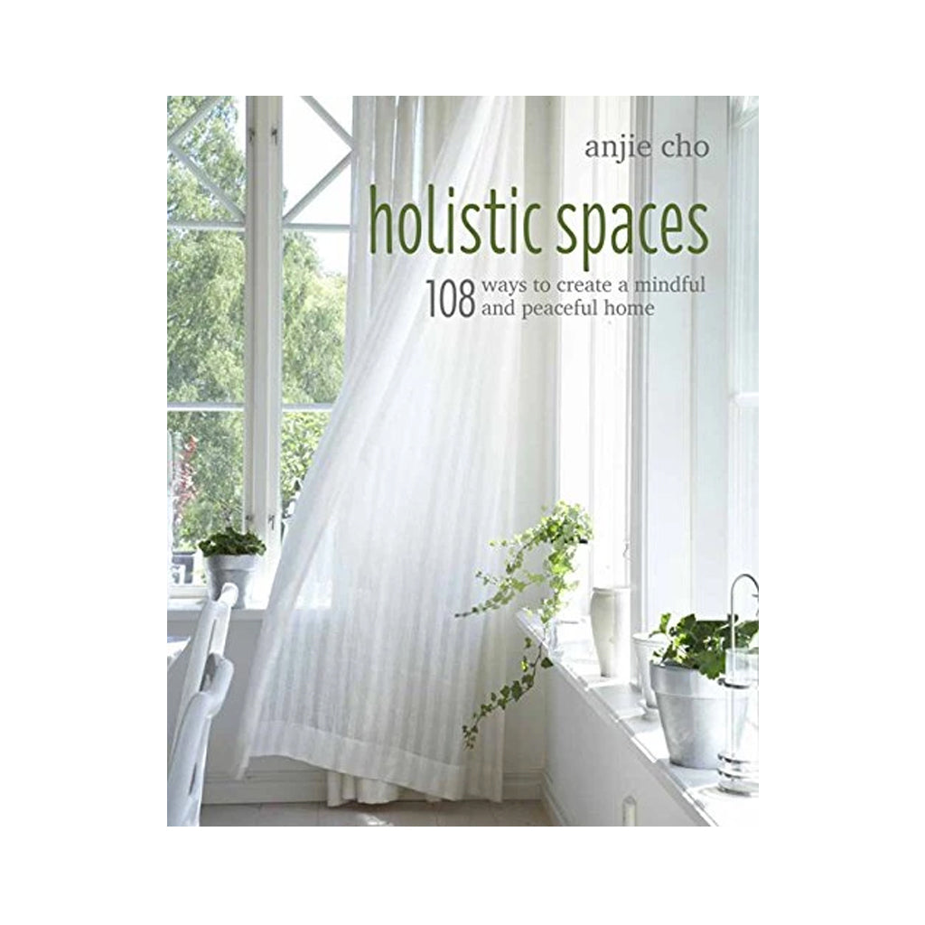 Holistic Spaces book front cover by Anjie Cho