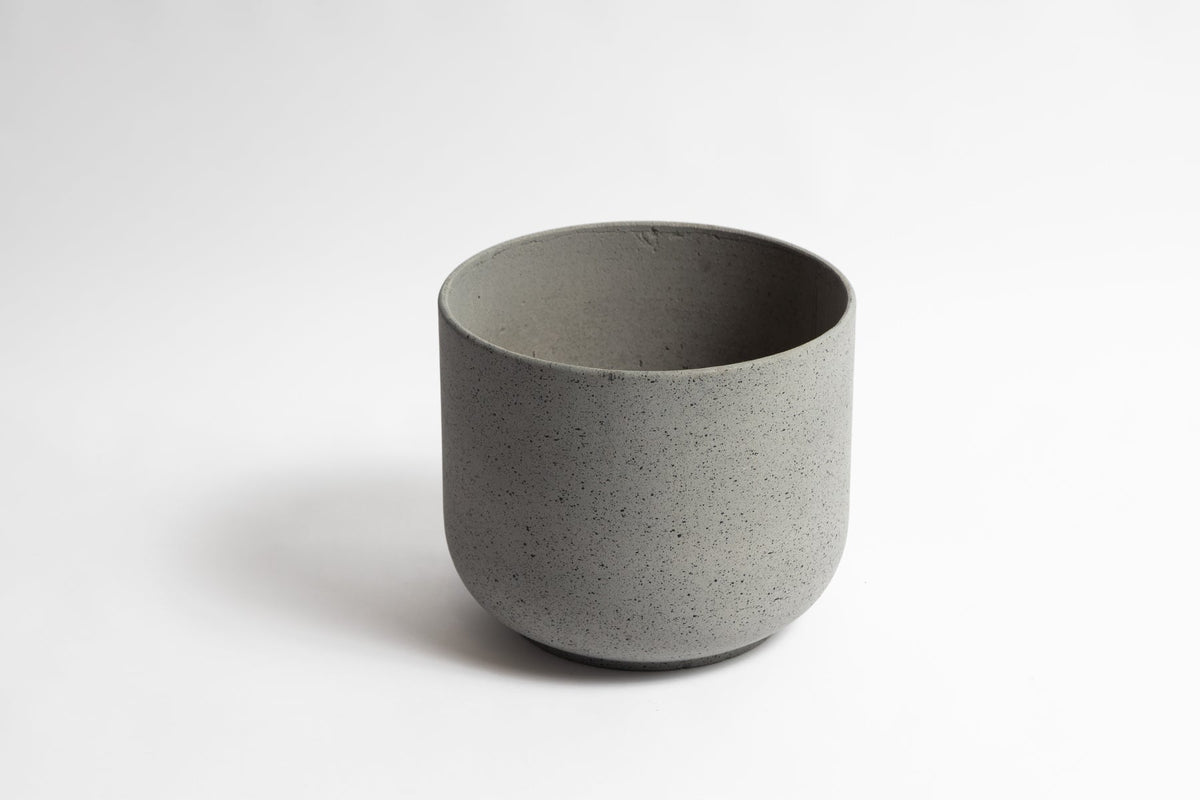 Rustie Pot Set – 4 Cement Planters Indoor/Outdoor Granito Finish