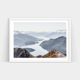 Order a framed print of breathtaking lakes and mountains in ROYS PEAK, NEW ZEALAND with convenient delivery from Art Prints.