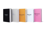 Chanel vuitton Catwalk: The Complete Fashion Collections - Various Options notebooks in different colors.