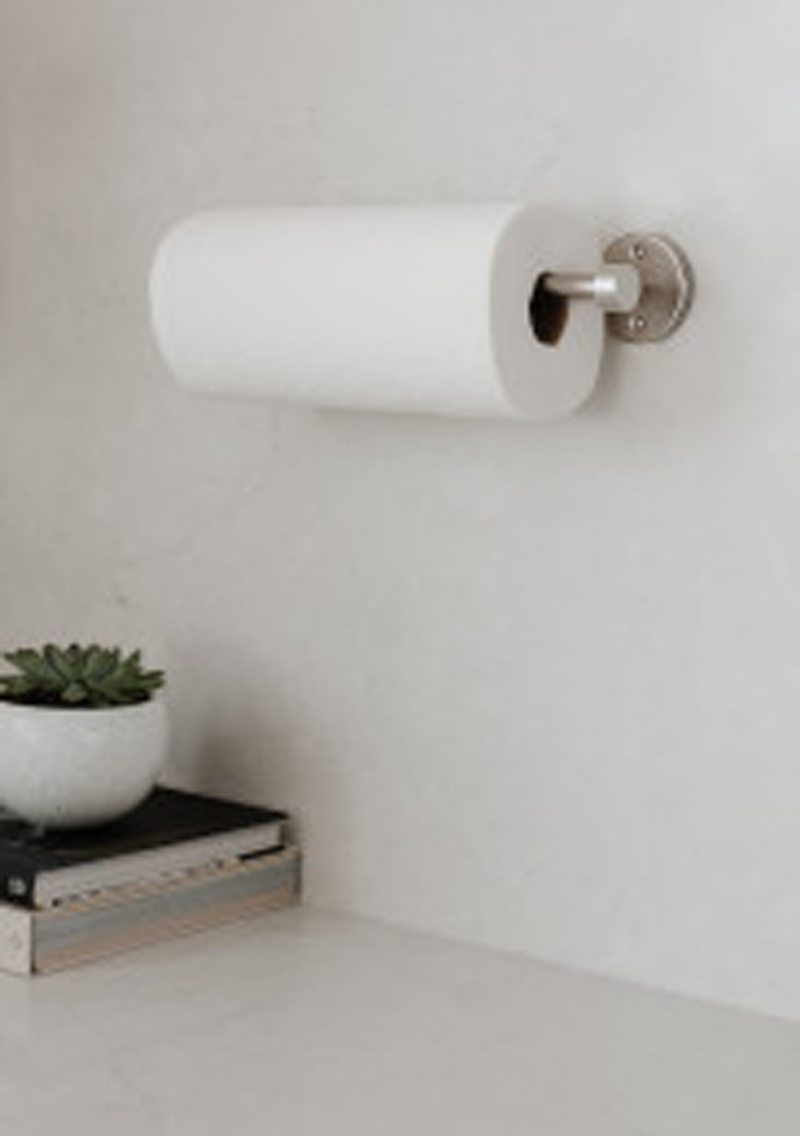 Side mount paper towel holder hotsell