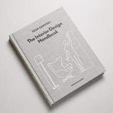 The Interior Design Handbook styled flatlay