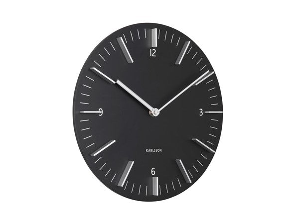 An innovative design of a Clock - Detailed - Various Colours from the Dutch clock brand, Karlsson clocks.