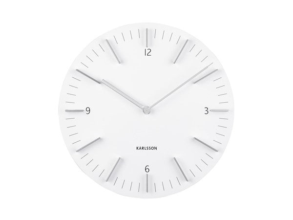 A Clock - Detailed - Various Colours by Karlsson on a white background.