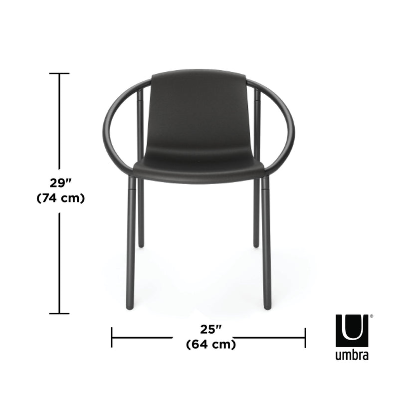 RINGO CHAIR - GREY / BLACK