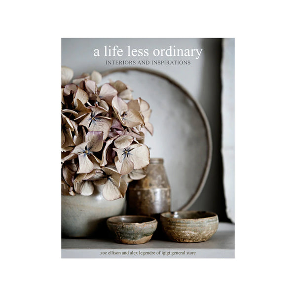 A Life Less Ordinary | Interiors and Inspirations, captured through the cover of a Books.