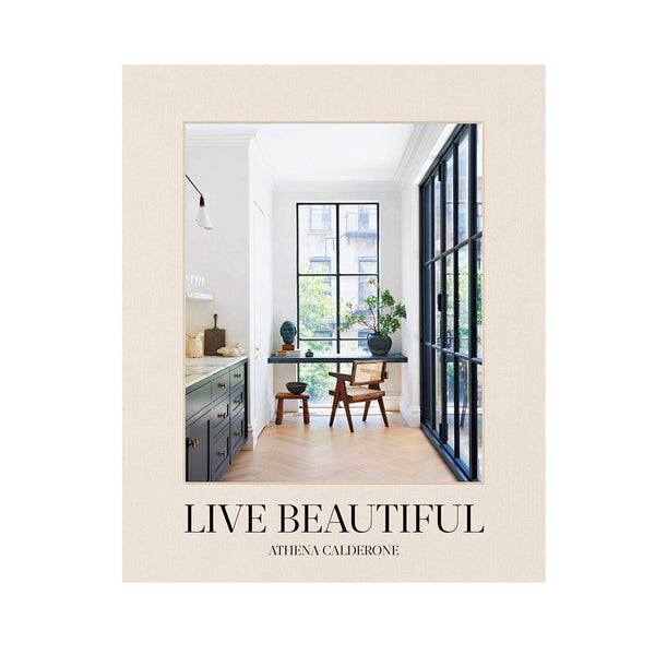 The cover of the LIVE BEAUTIFUL | Athena Calderone book by Books.