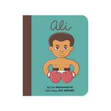 A biography series book featuring My First Little People, Big Dreams Series (Various Titles), titled "Ali" by Books.
