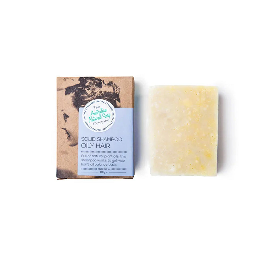 Australian Natural Soap Co Solid Shampoo Bar – Oily Hair