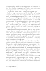 A black and white image of a page from "101 Essays That Will Change The Way You Think" styled by Thought Catalog.