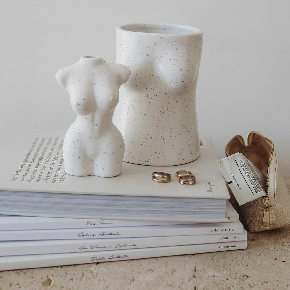Female Form Figure Vase – Mini Sculptural Ceramic