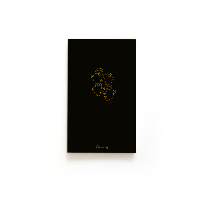 Gold Imperfectly Imperfect notebook