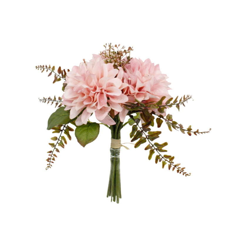 A floral styling with a Dahlia Bouquet from Artificial Flora.