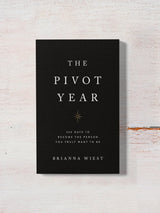 Self-help and inspiration are found in The Pivot Year - Brianna Wiest's guide to personal growth and journalling.