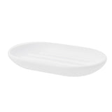 A compact Umbra Touch Soap Dish with a soft-touch finish on a white surface.