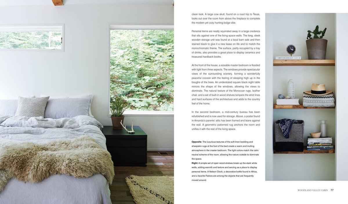 Relaxed Rustic page spread showing Savanna style interior